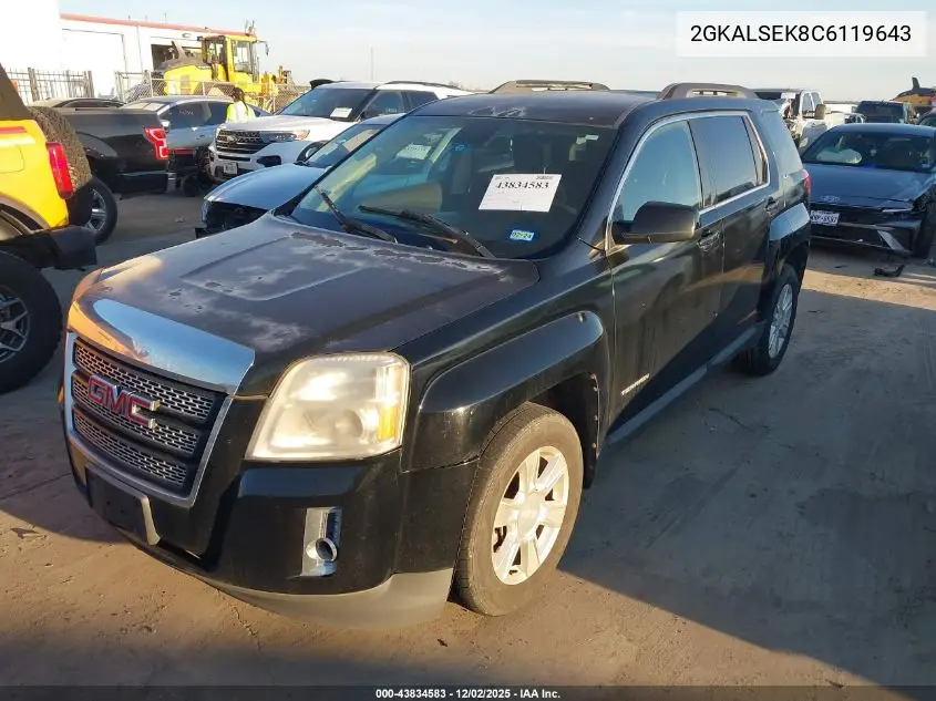 2GKALSEK8C6119643 2012 GMC Terrain Sle-2