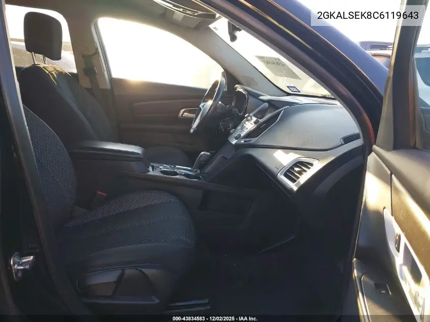 2GKALSEK8C6119643 2012 GMC Terrain Sle-2