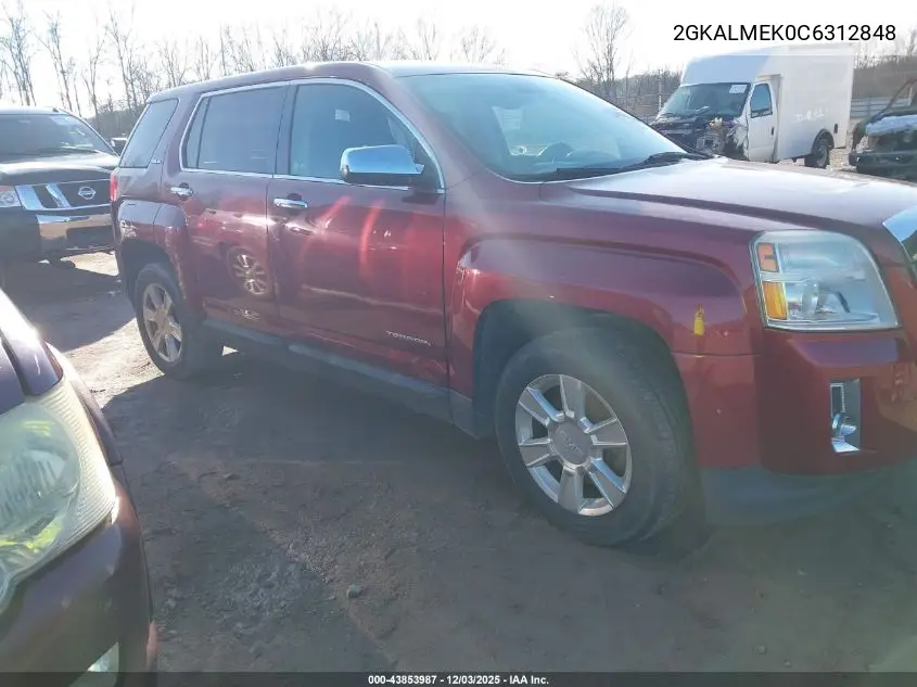 2GKALMEK0C6312848 2012 GMC Terrain Sle-1