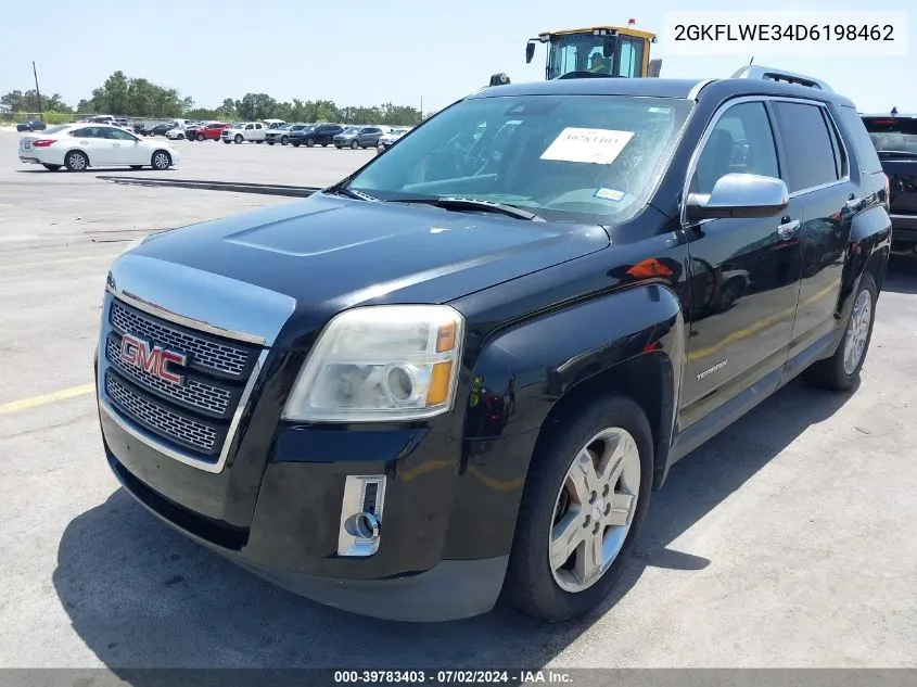 2013 GMC Terrain Slt-2 VIN: 2GKFLWE34D6198462 Lot: 39783403