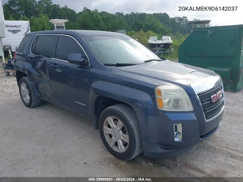 2013 GMC Terrain Sle-1 VIN: 2GKALMEK9D6142037 Lot: 39990883