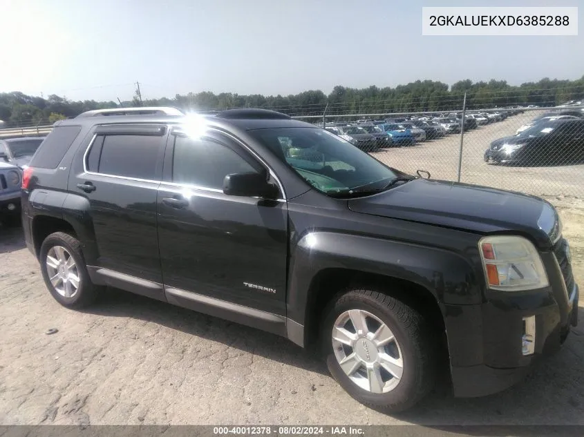 2013 GMC Terrain Slt VIN: 2GKALUEKXD6385288 Lot: 40012378