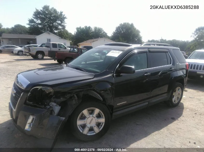 2013 GMC Terrain Slt VIN: 2GKALUEKXD6385288 Lot: 40012378