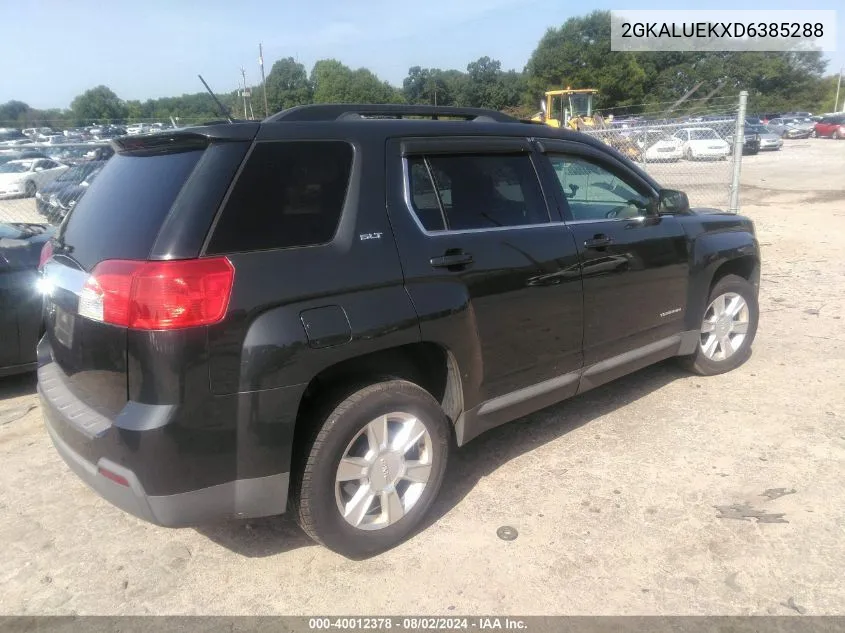 2013 GMC Terrain Slt VIN: 2GKALUEKXD6385288 Lot: 40012378