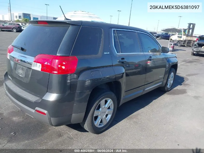 2GKALMEK5D6381097 2013 GMC Terrain Sle-1