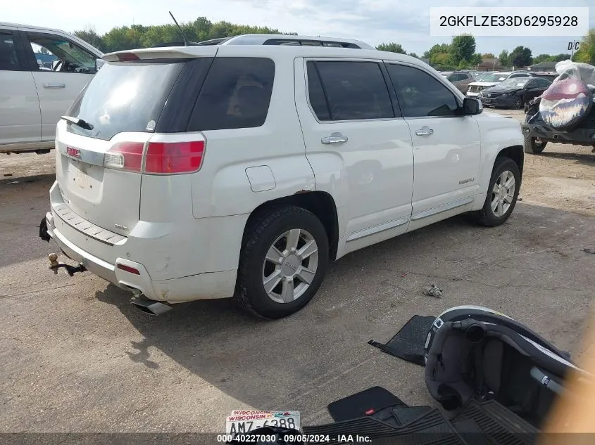 2GKFLZE33D6295928 2013 GMC Terrain Denali