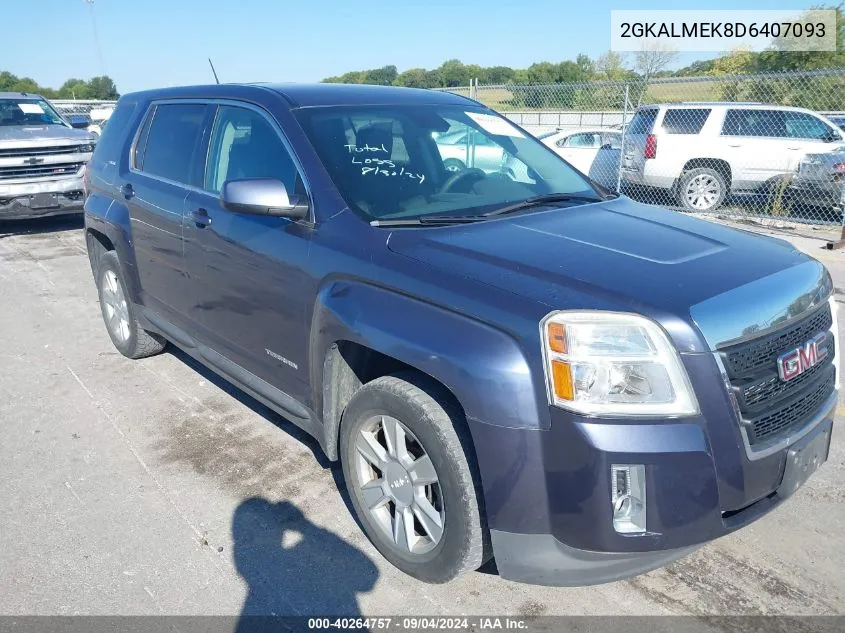 2013 GMC Terrain Sle-1 VIN: 2GKALMEK8D6407093 Lot: 40264757