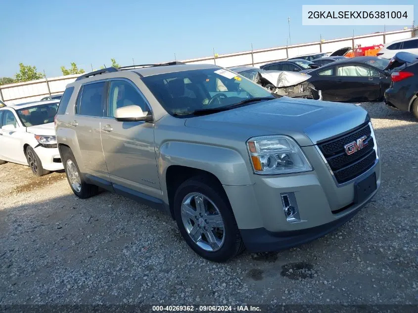 2013 GMC Terrain Sle-2 VIN: 2GKALSEKXD6381004 Lot: 40269362