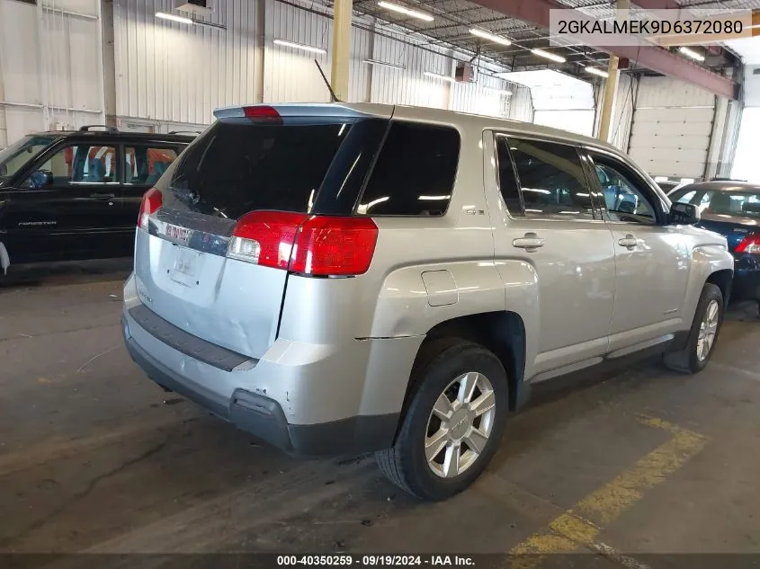 2013 GMC Terrain Sle-1 VIN: 2GKALMEK9D6372080 Lot: 40350259