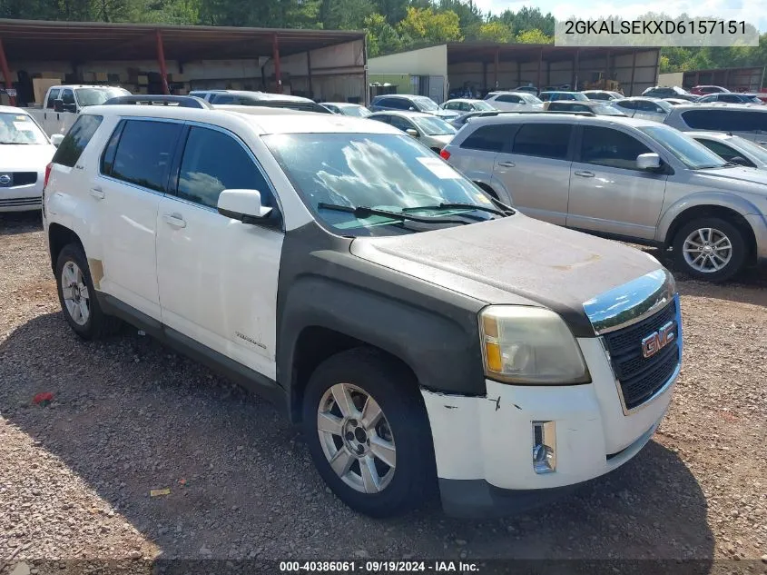 2013 GMC Terrain Sle-2 VIN: 2GKALSEKXD6157151 Lot: 40386061