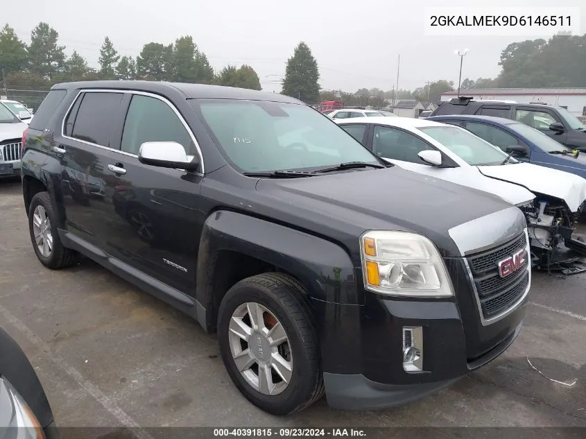 2013 GMC Terrain Sle-1 VIN: 2GKALMEK9D6146511 Lot: 40391815