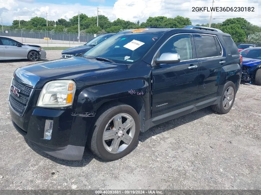 2013 GMC Terrain Slt-2 VIN: 2GKFLWE36D6230182 Lot: 40393881