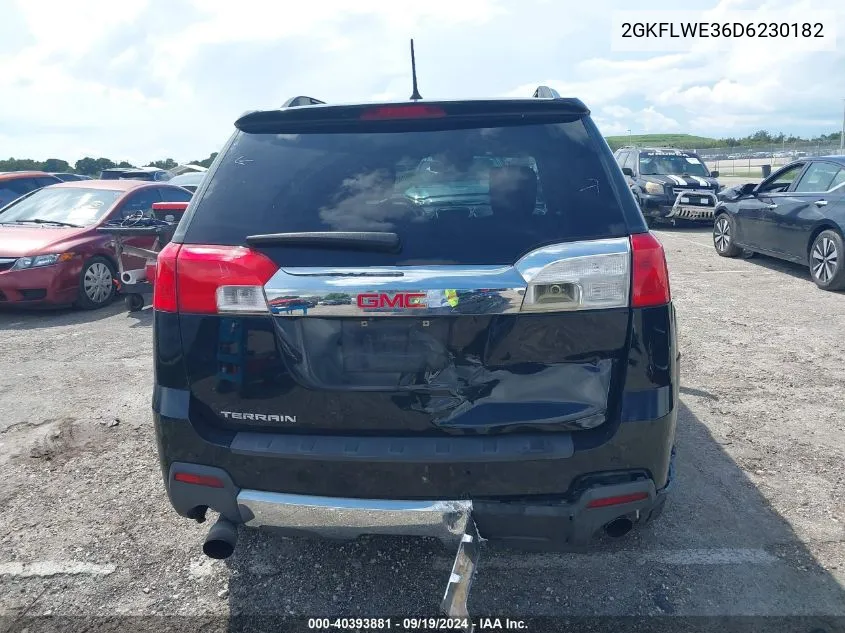 2013 GMC Terrain Slt-2 VIN: 2GKFLWE36D6230182 Lot: 40393881