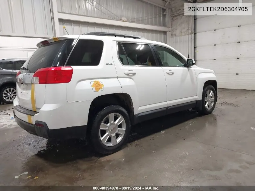 2013 GMC Terrain Sle-2 VIN: 2GKFLTEK2D6304705 Lot: 40394970