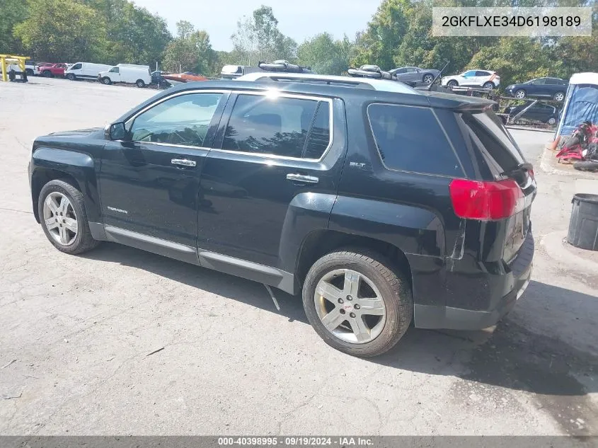 2013 GMC Terrain Slt-2 VIN: 2GKFLXE34D6198189 Lot: 40398995