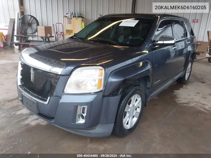 2013 GMC Terrain Sle-1 VIN: 2GKALMEK6D6160205 Lot: 40434460