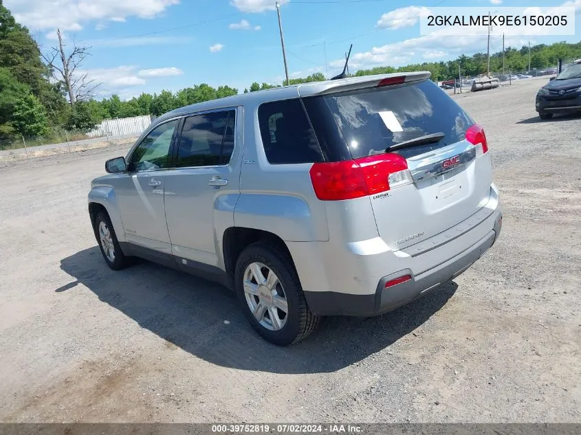 2014 GMC Terrain Sle-1 VIN: 2GKALMEK9E6150205 Lot: 39752819