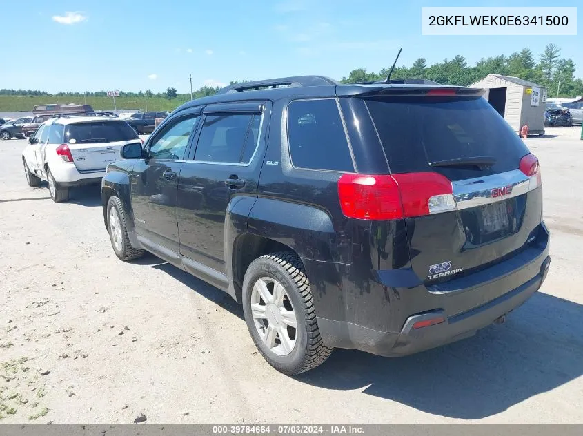 2GKFLWEK0E6341500 2014 GMC Terrain Sle-2