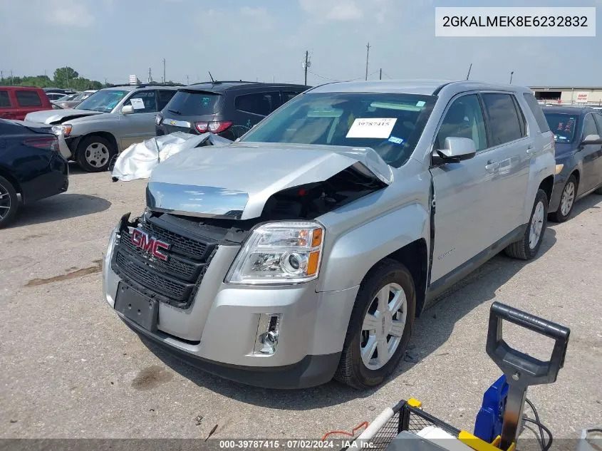 2014 GMC Terrain Sle-1 VIN: 2GKALMEK8E6232832 Lot: 39787415