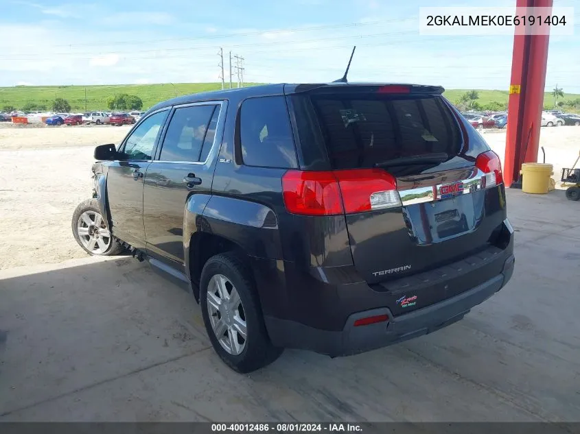 2GKALMEK0E6191404 2014 GMC Terrain Sle-1