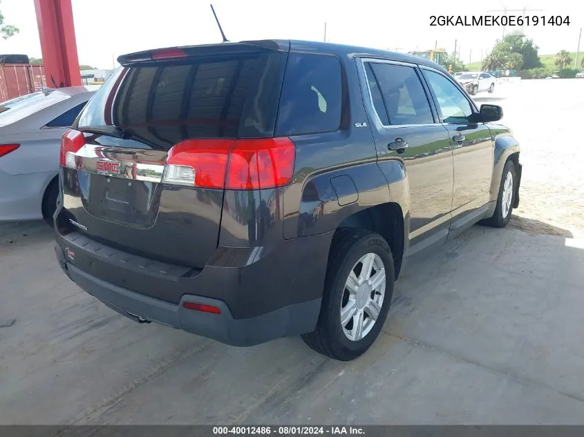 2GKALMEK0E6191404 2014 GMC Terrain Sle-1