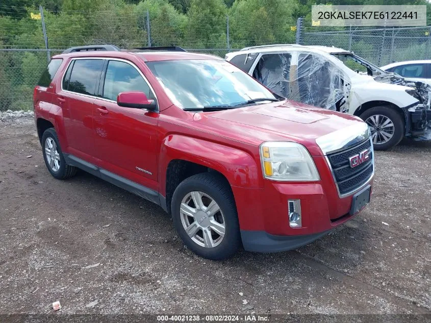 2014 GMC Terrain Slt VIN: 2GKALSEK7E6122441 Lot: 40021238