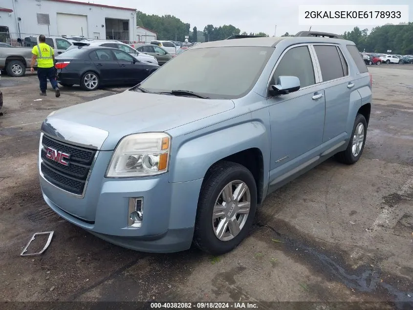 2014 GMC Terrain Slt-1 VIN: 2GKALSEK0E6178933 Lot: 40382082