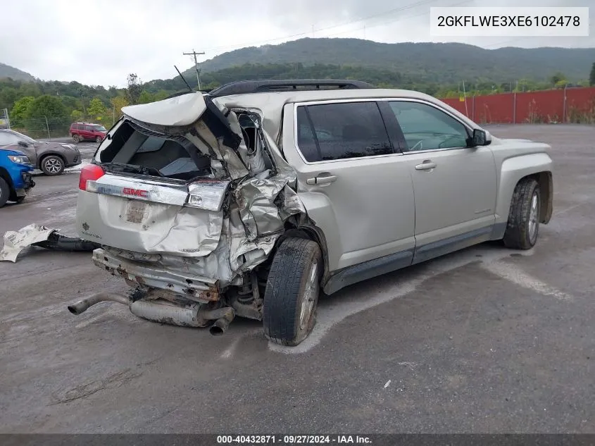 2014 GMC Terrain Sle-2 VIN: 2GKFLWE3XE6102478 Lot: 40432871