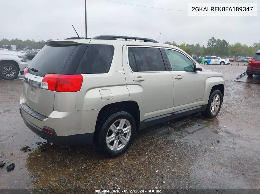 2014 GMC Terrain Sle-2 VIN: 2GKALREK8E6189347 Lot: 40433618