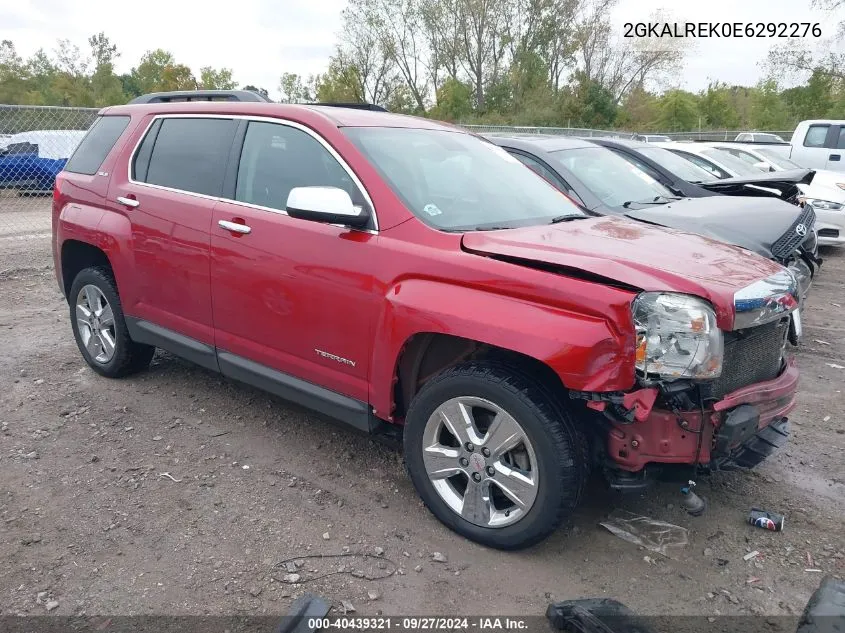 2014 GMC Terrain Sle-2 VIN: 2GKALREK0E6292276 Lot: 40439321