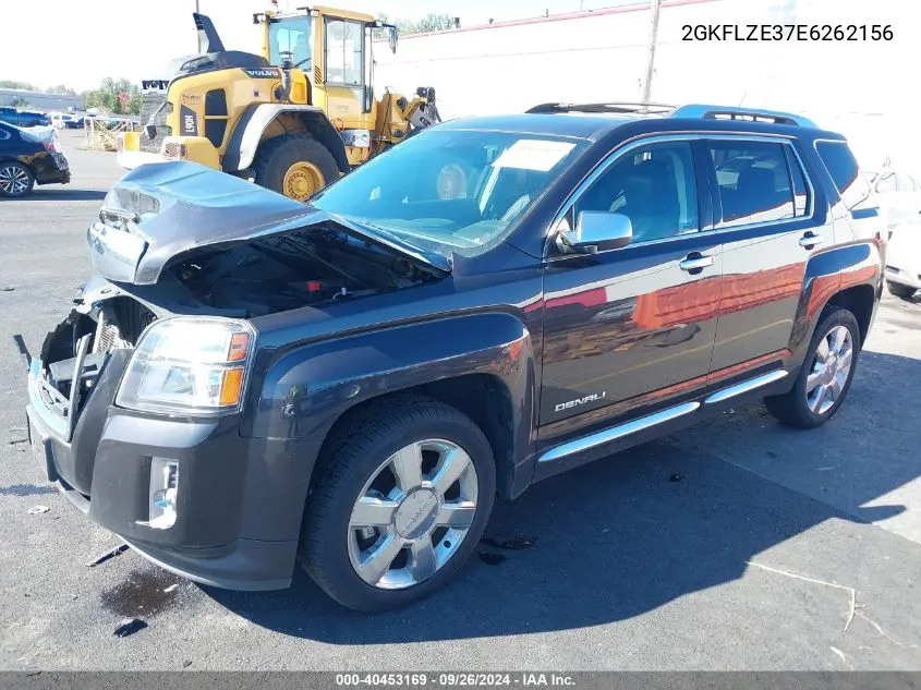 2014 GMC Terrain Denali VIN: 2GKFLZE37E6262156 Lot: 40453169