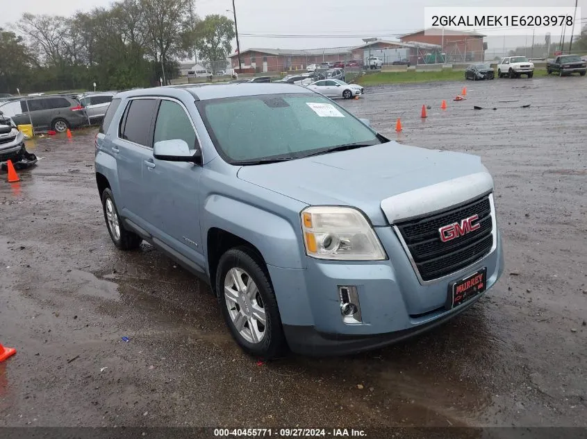 2GKALMEK1E6203978 2014 GMC Terrain Sle-1