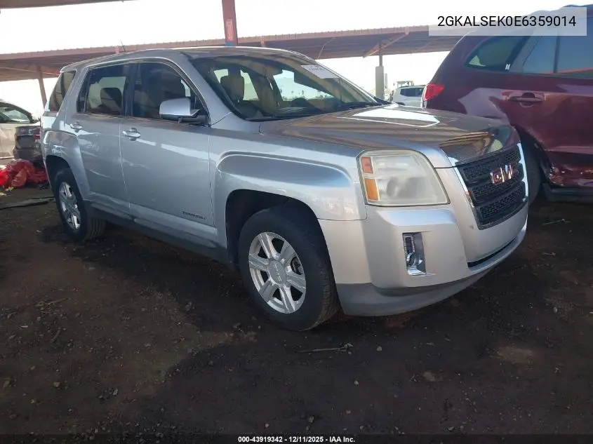 2GKALSEK0E6359014 2014 GMC Terrain Slt-1