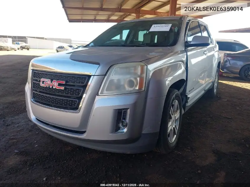 2GKALSEK0E6359014 2014 GMC Terrain Slt-1