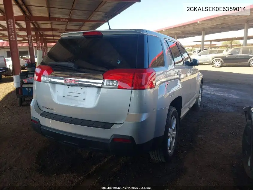 2GKALSEK0E6359014 2014 GMC Terrain Slt-1