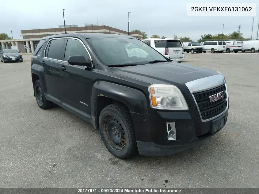 2015 GMC Terrain Sle VIN: 2GKFLVEKXF6131062 Lot: 20177671