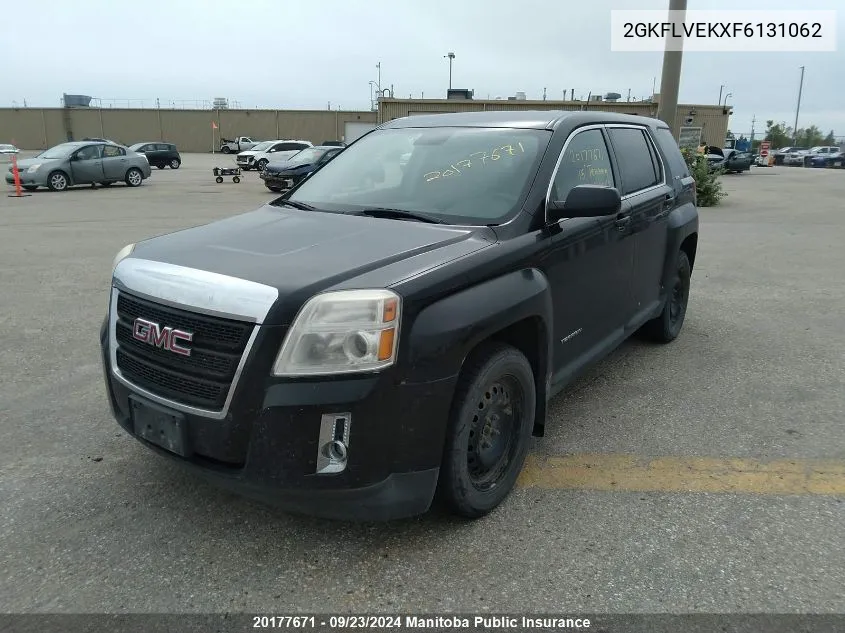 2015 GMC Terrain Sle VIN: 2GKFLVEKXF6131062 Lot: 20177671