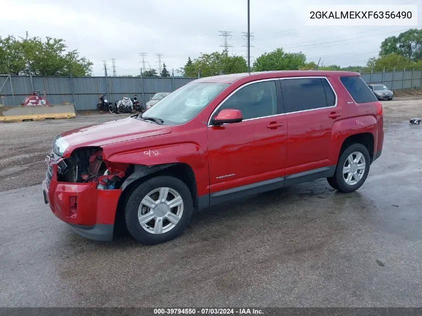 2GKALMEKXF6356490 2015 GMC Terrain Sle-1