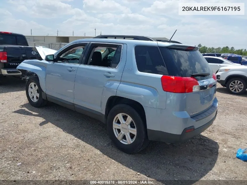 2015 GMC Terrain Sle-2 VIN: 2GKALREK9F6167195 Lot: 40015378