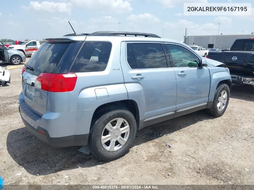 2015 GMC Terrain Sle-2 VIN: 2GKALREK9F6167195 Lot: 40015378