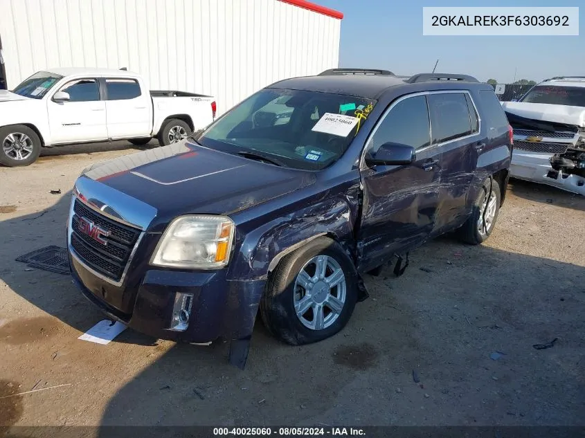 2015 GMC Terrain Sle-2 VIN: 2GKALREK3F6303692 Lot: 40025060