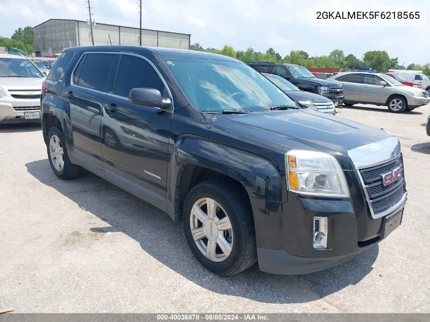 2015 GMC Terrain Sle-1 VIN: 2GKALMEK5F6218565 Lot: 40036878