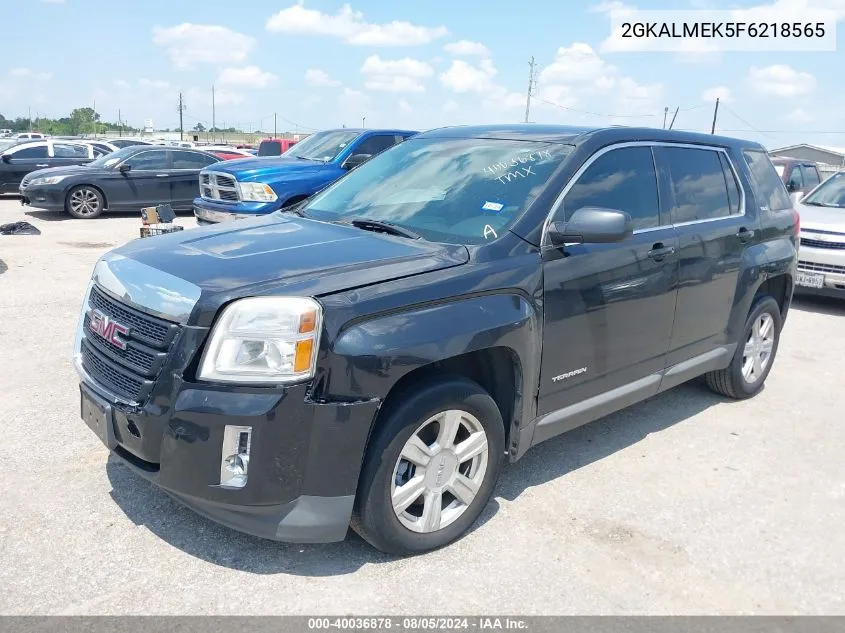 2015 GMC Terrain Sle-1 VIN: 2GKALMEK5F6218565 Lot: 40036878