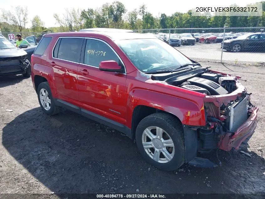 2015 GMC Terrain Sle-1 VIN: 2GKFLVEK3F6332172 Lot: 40394778