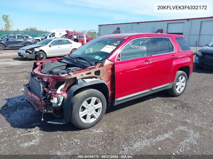 2015 GMC Terrain Sle-1 VIN: 2GKFLVEK3F6332172 Lot: 40394778