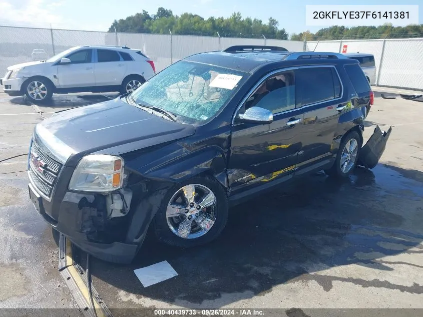 2GKFLYE37F6141381 2015 GMC Terrain Slt-2