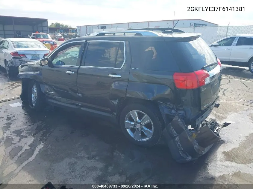 2GKFLYE37F6141381 2015 GMC Terrain Slt-2