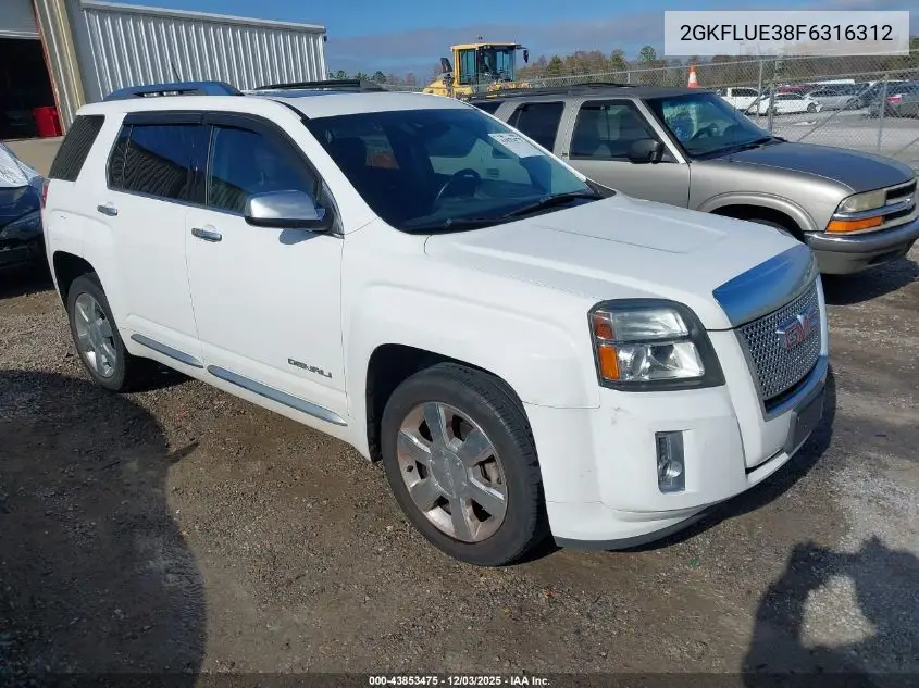 2GKFLUE38F6316312 2015 GMC Terrain Denali
