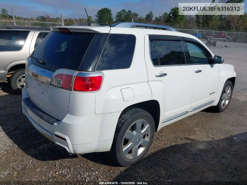 2GKFLUE38F6316312 2015 GMC Terrain Denali