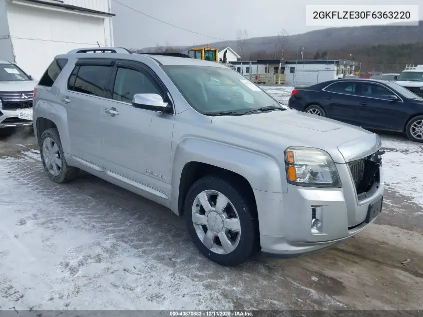 2GKFLZE30F6363220 2015 GMC Terrain Denali